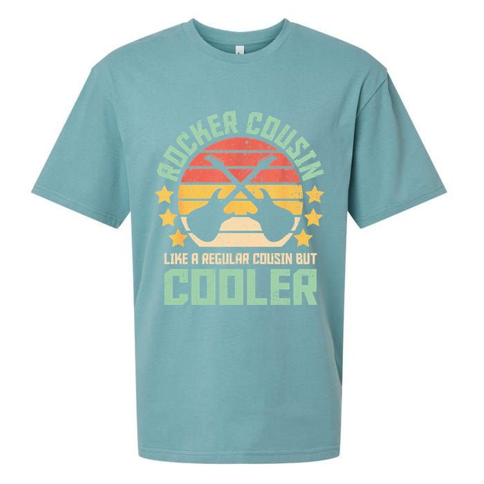 Rocker Cousin Like A Regular Cousin But Cooler Sueded Cloud Jersey T-Shirt