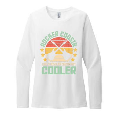 Rocker Cousin Like A Regular Cousin But Cooler Womens CVC Long Sleeve Shirt