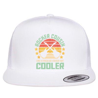 Rocker Cousin Like A Regular Cousin But Cooler Flat Bill Trucker Hat