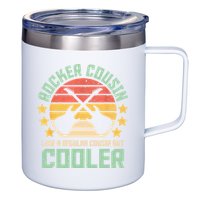 Rocker Cousin Like A Regular Cousin But Cooler 12oz Stainless Steel Coffee Mug