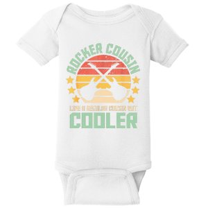 Rocker Cousin Like A Regular Cousin But Cooler Baby Bodysuit