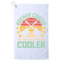 Rocker Cousin Like A Regular Cousin But Cooler Golf Towel