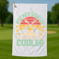 Rocker Cousin Like A Regular Cousin But Cooler Golf Towel