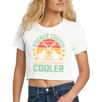 Rocker Cousin Like A Regular Cousin But Cooler Crop Top