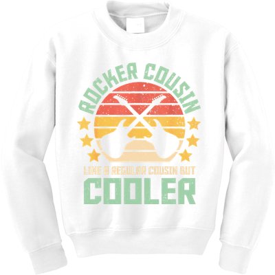 Rocker Cousin Like A Regular Cousin But Cooler Kids Sweatshirt