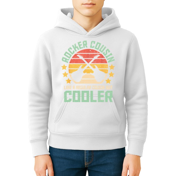 Rocker Cousin Like A Regular Cousin But Cooler Kids Hoodie
