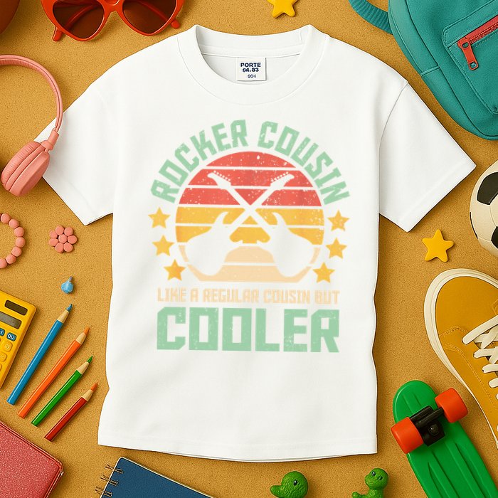 Rocker Cousin Like A Regular Cousin But Cooler Kids T-Shirt