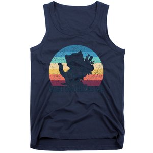 Rage Consumes Me Cat Flower Cute Kitty Cat Meme Tank Top