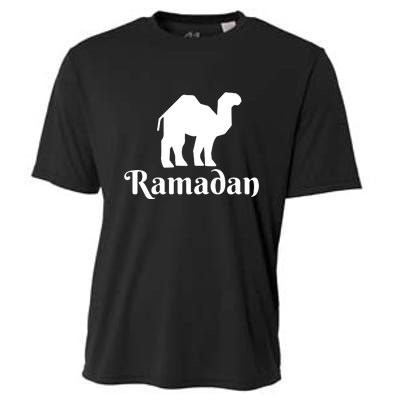 Ramadan Camel Muslim Gift Ramadan Mubarak Cooling Performance Crew T-Shirt