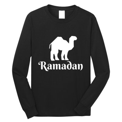 Ramadan Camel Muslim Gift Ramadan Mubarak Long Sleeve Shirt