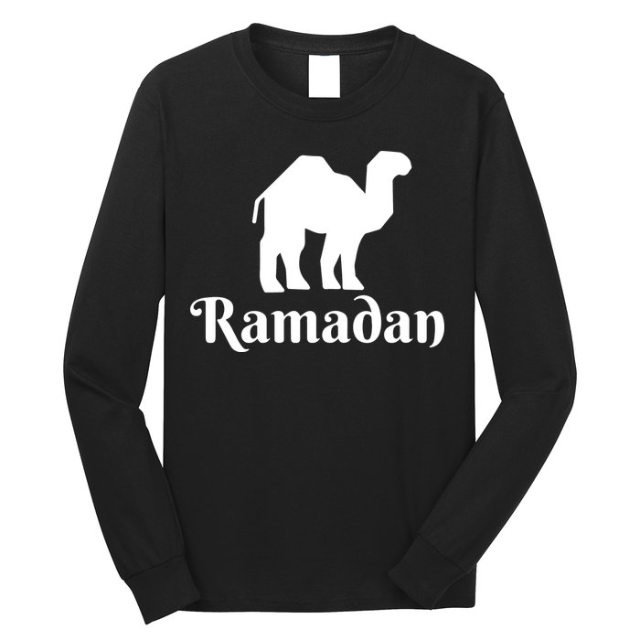 Ramadan Camel Muslim Gift Ramadan Mubarak Long Sleeve Shirt