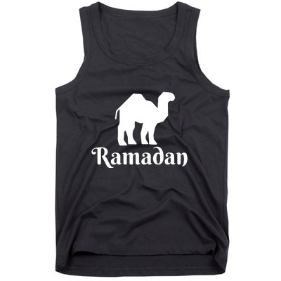 Ramadan Camel Muslim Gift Ramadan Mubarak Tank Top