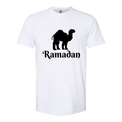 Ramadan Camel Muslim Gift Ramadan Mubarak Softstyle® CVC T-Shirt