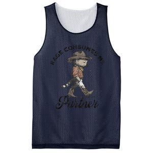 Rage Consumes Me Partner Funny Western Cowboy Cat Mesh Reversible Basketball Jersey Tank