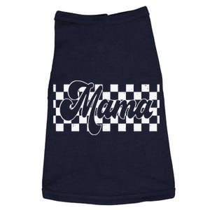 Retro Checkered Mama Mom MotherS Day Gift Doggie Tank