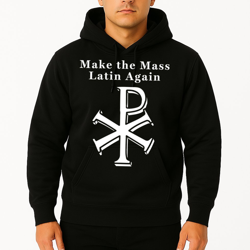 Roman Catholic Make The Mass Latin Again Hoodie