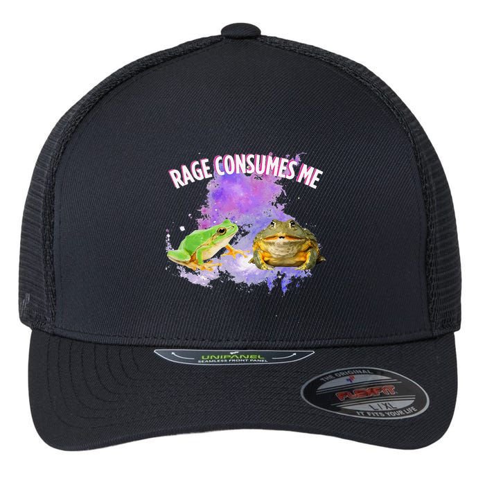 Rage Consumes Me Meme Oddly Specific Memes Funny Memes Frog Flexfit Unipanel Trucker Cap