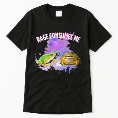 Rage Consumes Me Meme Oddly Specific Memes Funny Memes Frog Tall T-Shirt