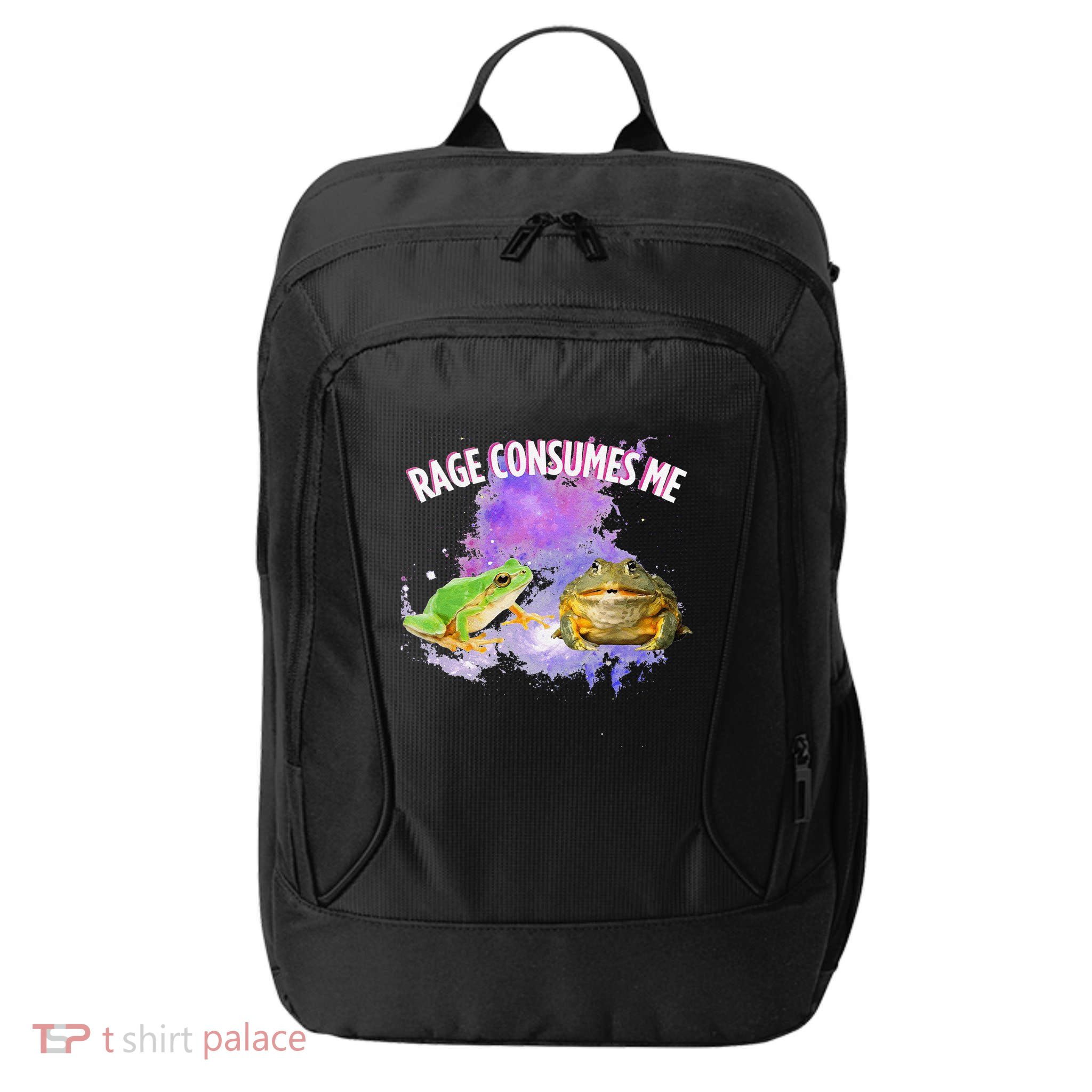 Rage Consumes Me Meme Oddly Specific Memes Funny Memes Frog City Backpack