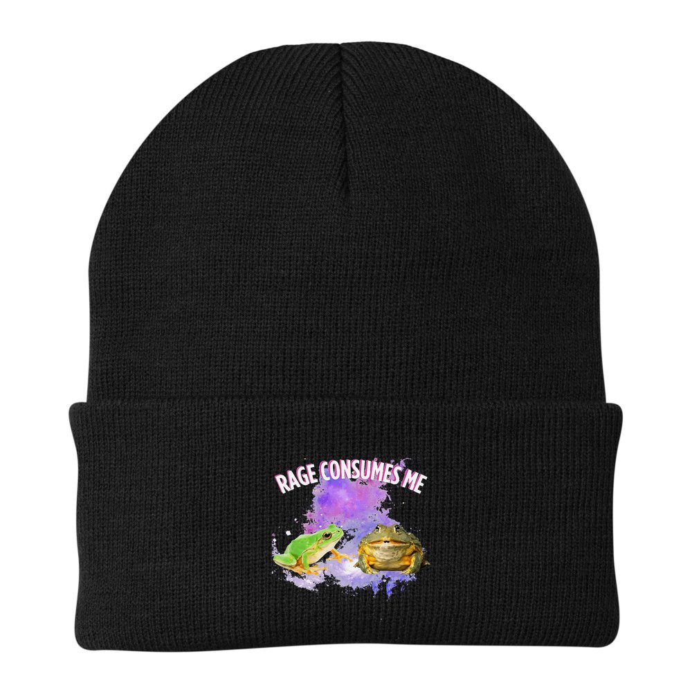 Rage Consumes Me Meme Oddly Specific Memes Funny Memes Frog Beanie