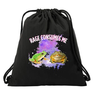Rage Consumes Me Meme Oddly Specific Memes Funny Memes Frog Drawstring Bag