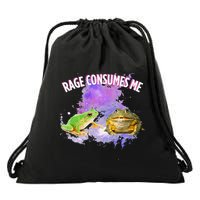 Rage Consumes Me Meme Oddly Specific Memes Funny Memes Frog Drawstring Bag