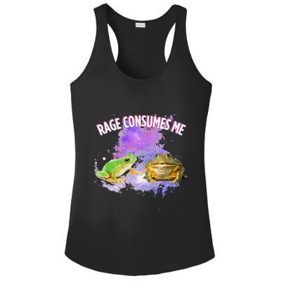 Rage Consumes Me Meme Oddly Specific Memes Funny Memes Frog Ladies PosiCharge Competitor Racerback Tank