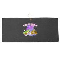 Rage Consumes Me Meme Oddly Specific Memes Funny Memes Frog Large Microfiber Waffle Golf Towel