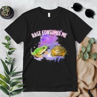 Rage Consumes Me Meme Oddly Specific Memes Funny Memes Frog Premium T-Shirt
