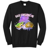 Rage Consumes Me Meme Oddly Specific Memes Funny Memes Frog Tall Sweatshirt