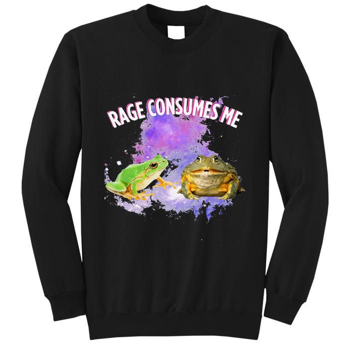 Rage Consumes Me Meme Oddly Specific Memes Funny Memes Frog Tall Sweatshirt