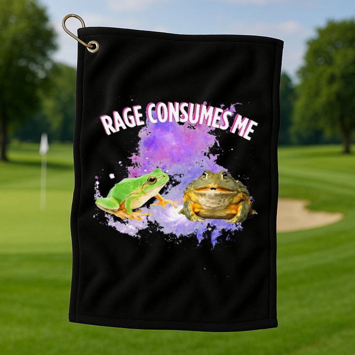 Rage Consumes Me Meme Oddly Specific Memes Funny Memes Frog Golf Towel