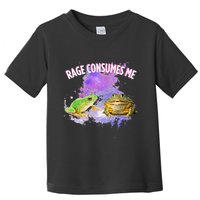 Rage Consumes Me Meme Oddly Specific Memes Funny Memes Frog Toddler T-Shirt