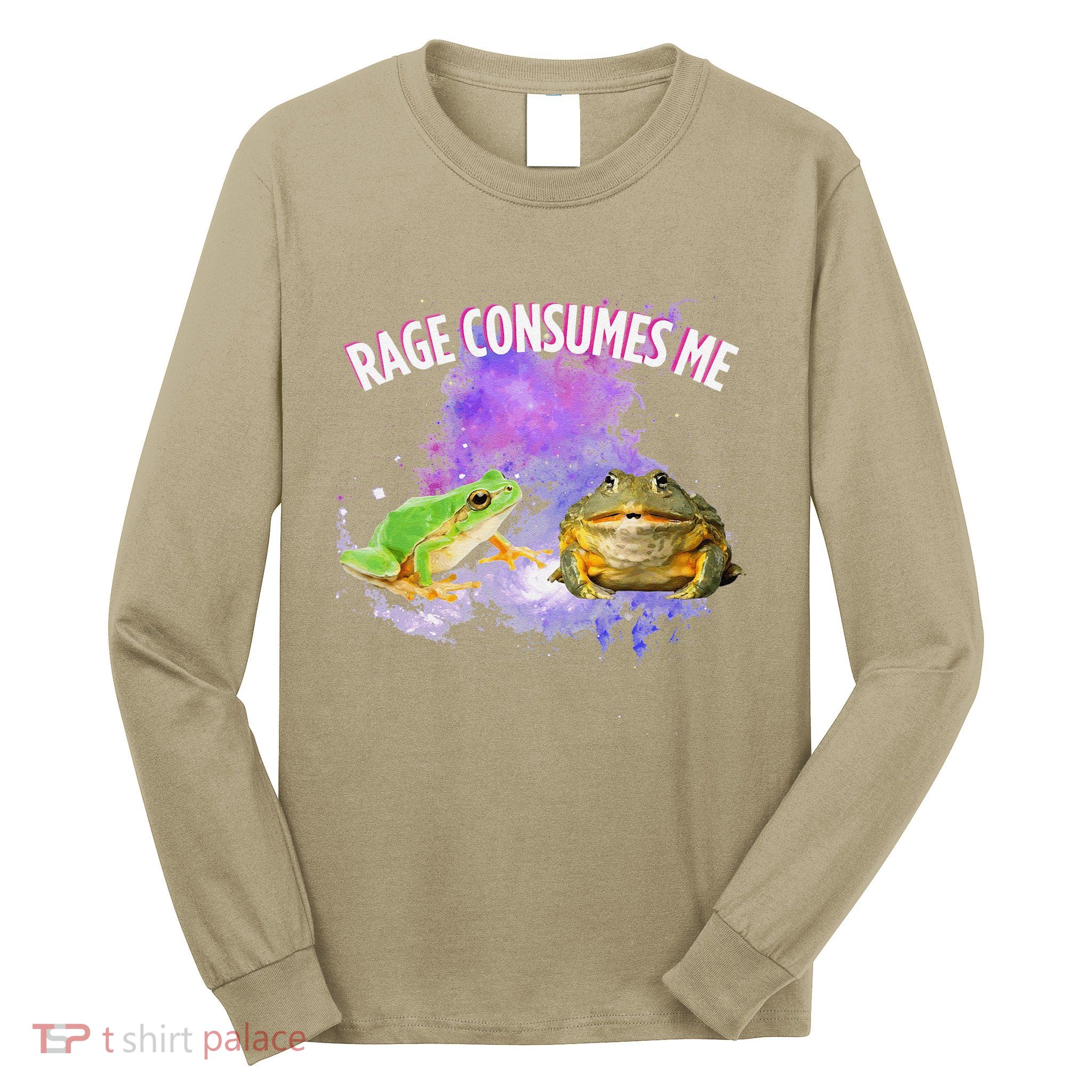 Rage Consumes Me Meme Oddly Specific Memes Funny Memes Frog Long Sleeve Shirt