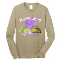 Rage Consumes Me Meme Oddly Specific Memes Funny Memes Frog Long Sleeve Shirt