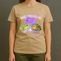 Rage Consumes Me Meme Oddly Specific Memes Funny Memes Frog T-Shirt