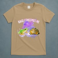 Rage Consumes Me Meme Oddly Specific Memes Funny Memes Frog T-Shirt