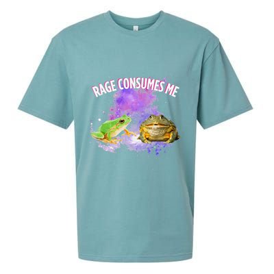 Rage Consumes Me Meme Oddly Specific Memes Funny Memes Frog Sueded Cloud Jersey T-Shirt