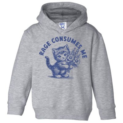 Rage Consumes Me Toddler Hoodie