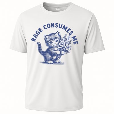 Rage Consumes Me Cooling Performance Crew T-Shirt