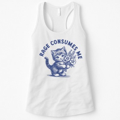 Rage Consumes Me Womens Tank Top