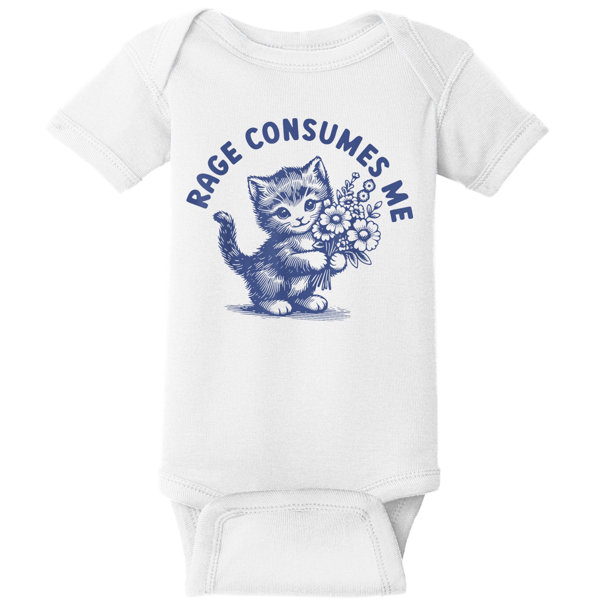 Rage Consumes Me Baby Bodysuit