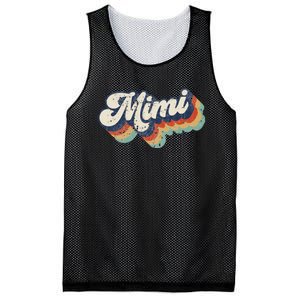 Retro Cute Mimi For Grandma Best Mimi Ever Mother's Day Mesh Reversible Basketball Jersey Tank