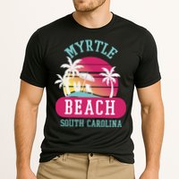 Retro Cool Myrtle Beach Sc Beaches Gift Performance Shirt