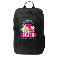 Retro Cool Myrtle Beach Sc Beaches Gift City Backpack