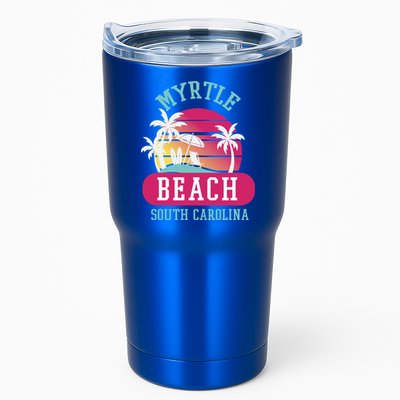 Retro Cool Myrtle Beach Sc Beaches Gift Tumbler