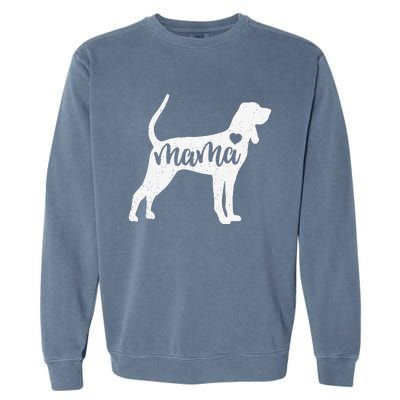 Redbone Coonhound Mama Mom Dog Cute Mothers Day Gift Garment-Dyed Sweatshirt