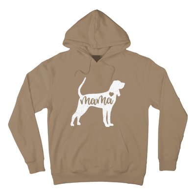 Redbone Coonhound Mama Mom Dog Cute Mothers Day Gift Hoodie