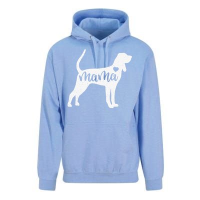 Redbone Coonhound Mama Mom Dog Cute Mothers Day Gift Unisex Surf Hoodie