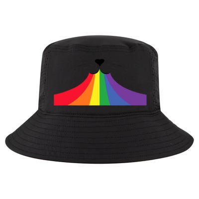 Rainbow Cat Mouth Cool Comfort Performance Bucket Hat